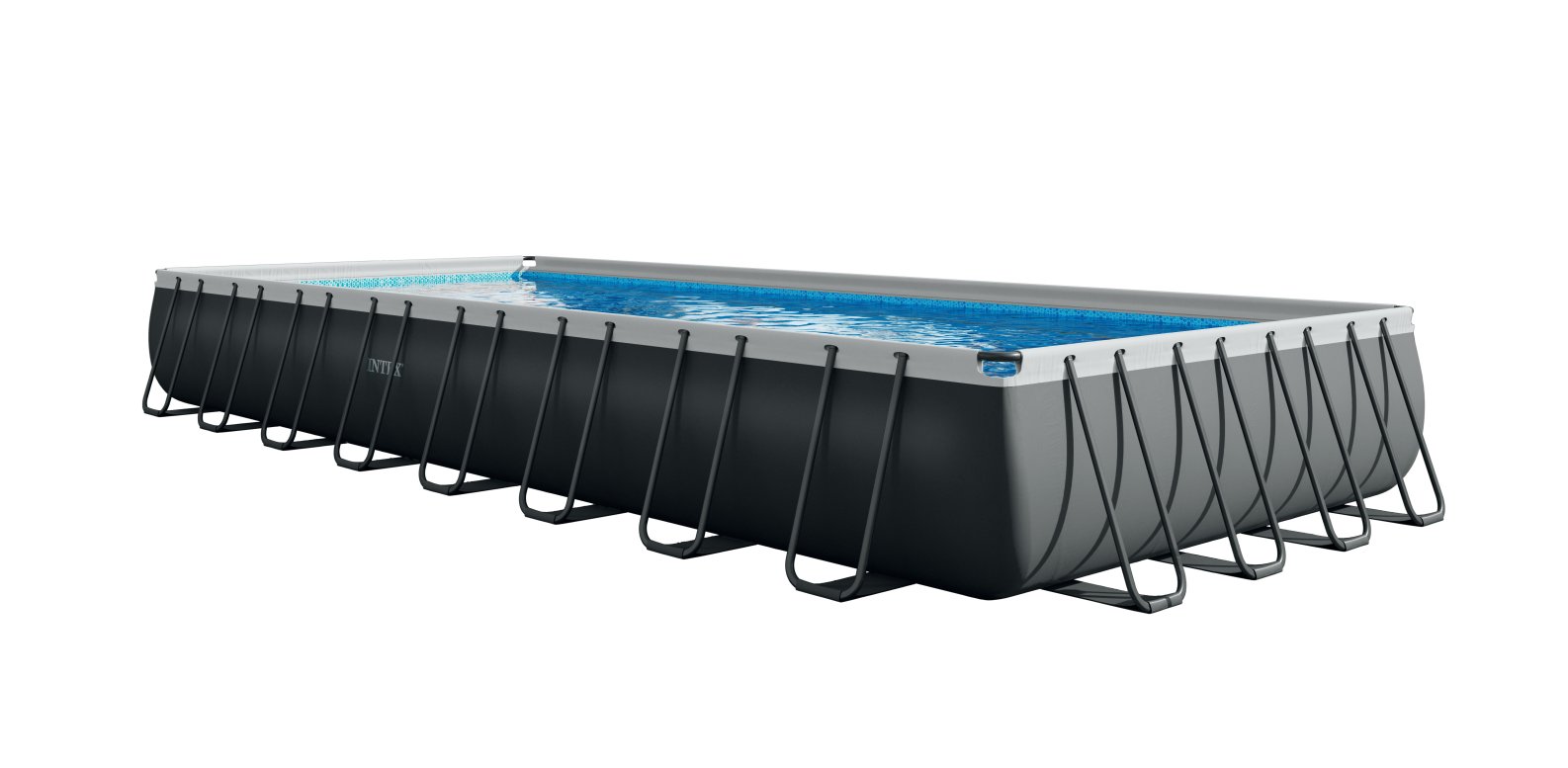 Intex 32ft x 16ft x 52" Ultra XTR Frame Pool Set with Filter Pump – Rectangular - Image 183017