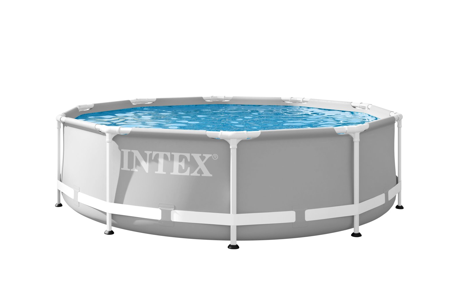Intex 10ft x 30" Prism Frame Pool with Filter Pump - Round - Image 183046