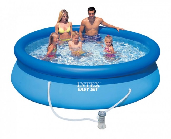 Intex 13ft x 33" Easy Set Pool with Filter Pump - Round - Image 41622