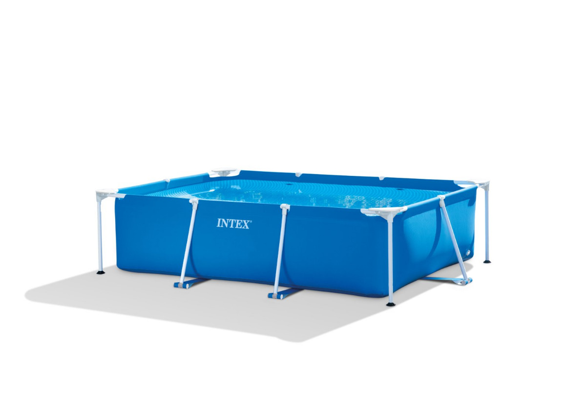 Intex 8ft 6" x 5ft 3" x 26" Steel Frame Pool - Rectangular - Image 182393