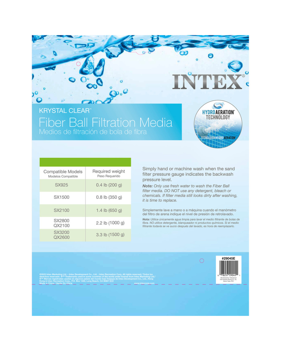 Fiber Ball Filtration Media for Pool Sand Filter Pumps - 500gr  - Image 182900