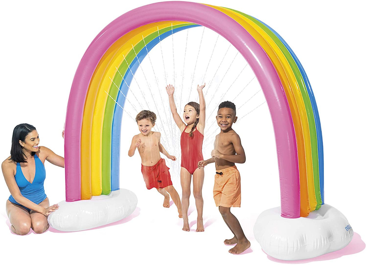 Intex Inflatable Rainbow Cloud Sprinkler (3+ Years) - Image 69483