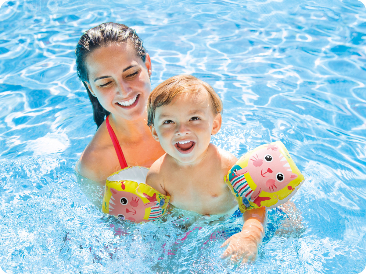 Intex Pool Inflatable Arm Band Floaties – Happy Kitten (6 – 36 Months) - Image 182579