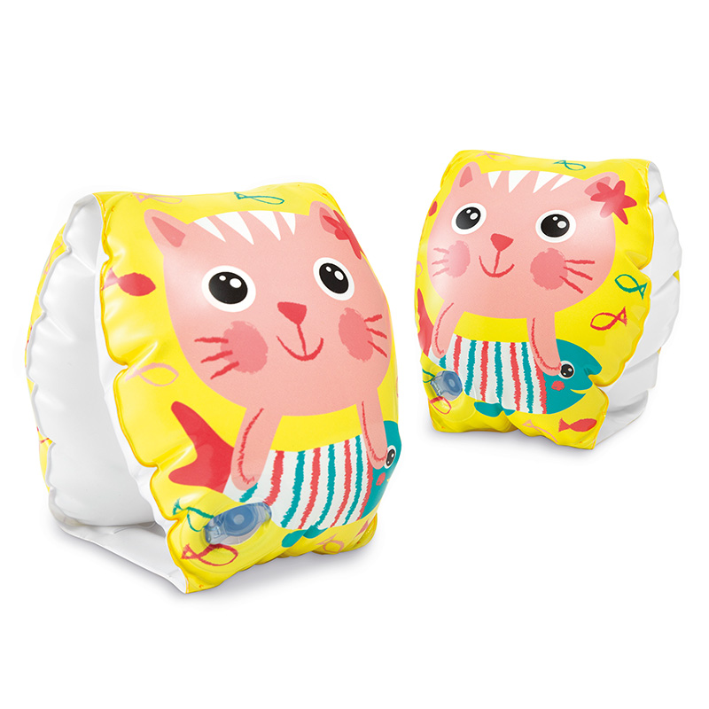 Intex Pool Inflatable Arm Band Floaties – Happy Kitten (6 – 36 Months) - Image 182578