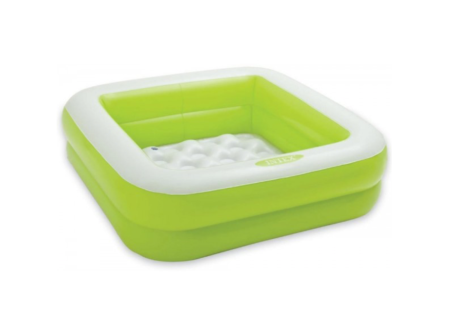 Intex Inflatable Play Box Pool - Green (1 - 3 Years) - Image 36980