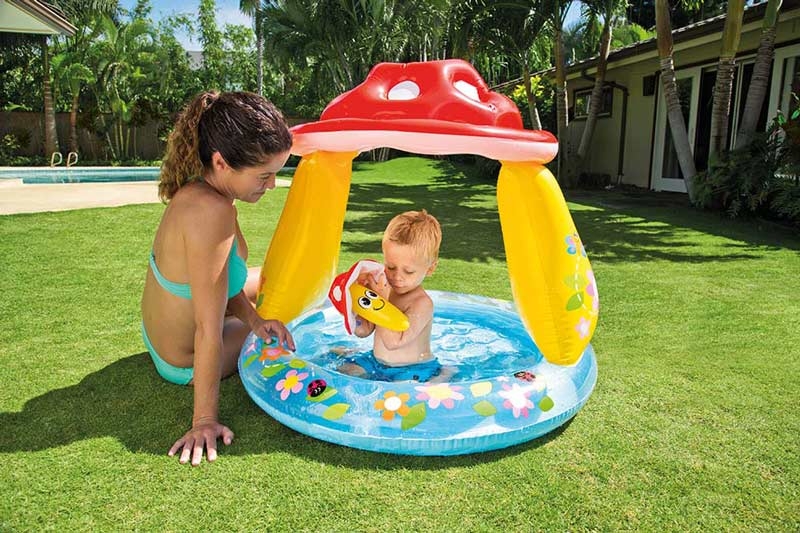 Intex Inflatable Baby Pool - Mushroom (1 - 3 Years) - Image 42090