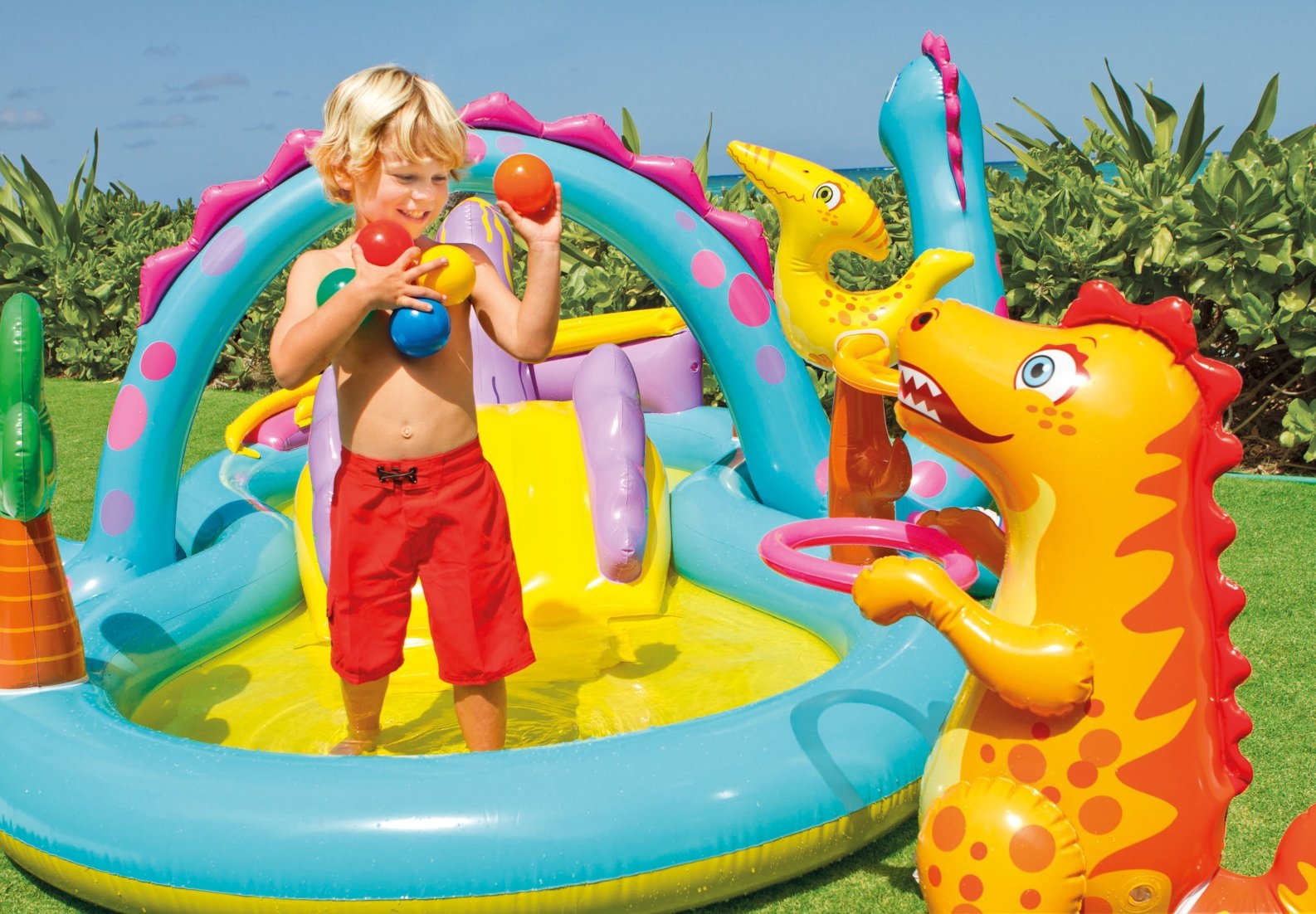 Intex Inflatable Dinoland Play Center (3+ Years)  - Image 42004