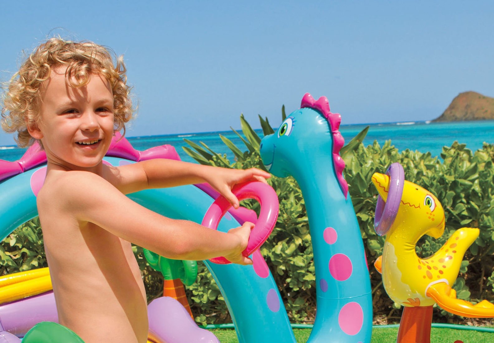 Intex Inflatable Dinoland Play Center (3+ Years)  - Image 42002
