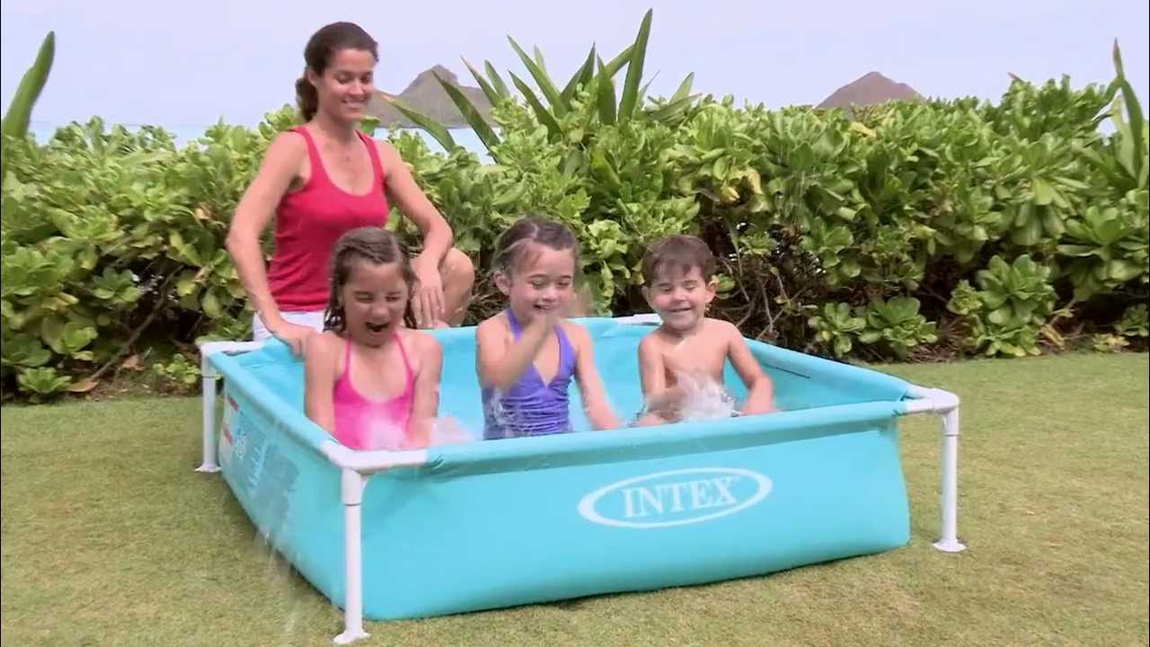 Intex 57173 4ft x 4ft x 12" Mini Frame Pool (2+ Years)  - Image 36997