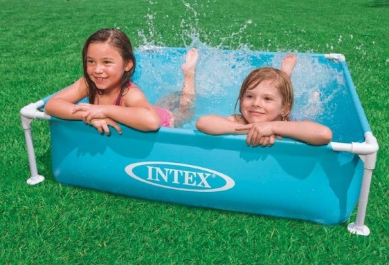 Intex 57173 4ft x 4ft x 12" Mini Frame Pool (2+ Years)  - Image 36998