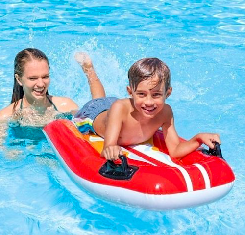 Intex Pool Float | Inflatable Joy Rider - Red (6+ Years) - Image 42082