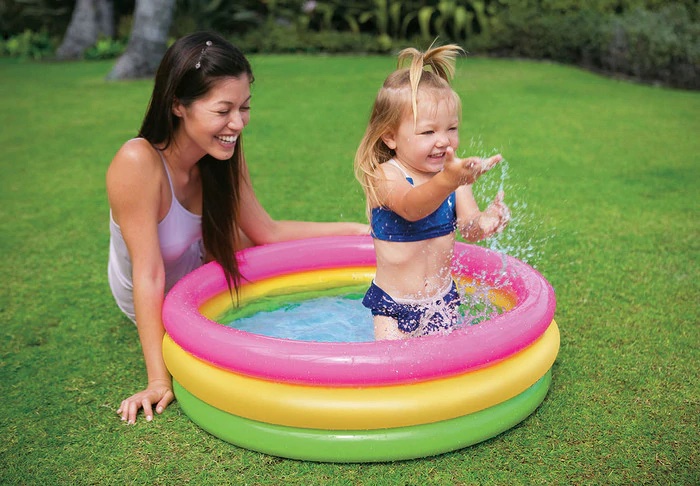 Intex Inflatable Sunset Glow Baby Pool 34" (1 - 3 Years) - Image 69471