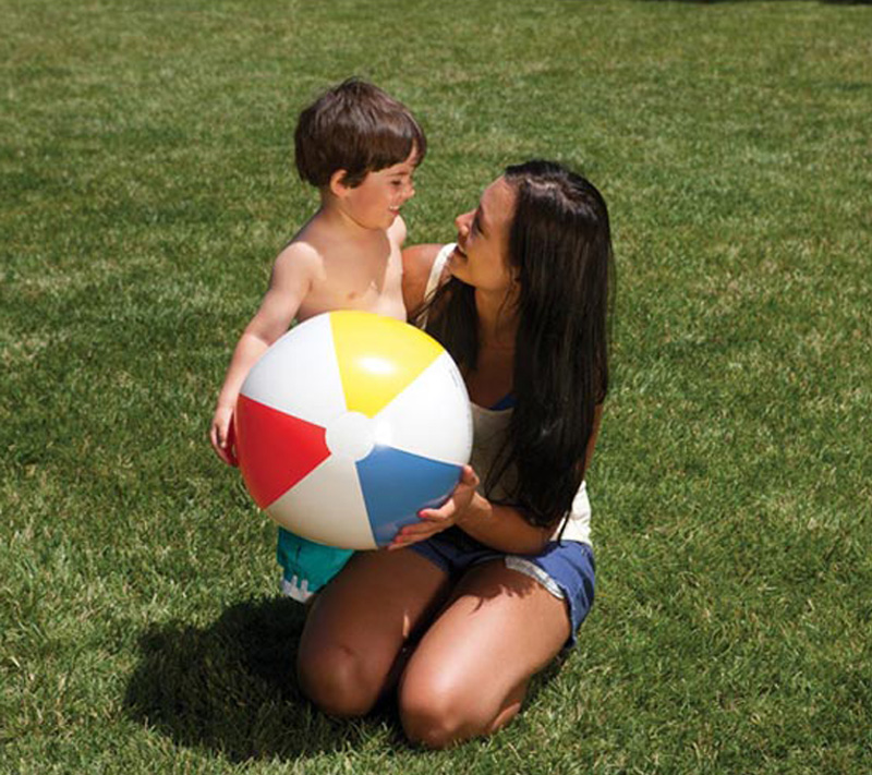 Intex Inflatable Glossy Panel Ball 20" (3+ Years) - Image 36933