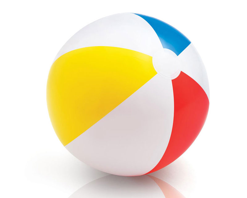 Intex Inflatable Glossy Panel Ball 20" (3+ Years) - Image 36932
