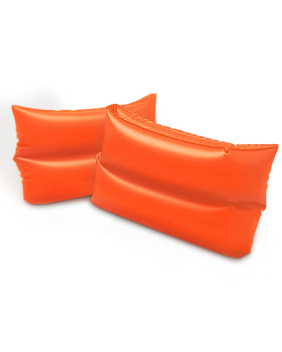 Intex Pool Inflatable Arm Band Floaties - Large - Orange (6 - 12 Years) - Image 182726