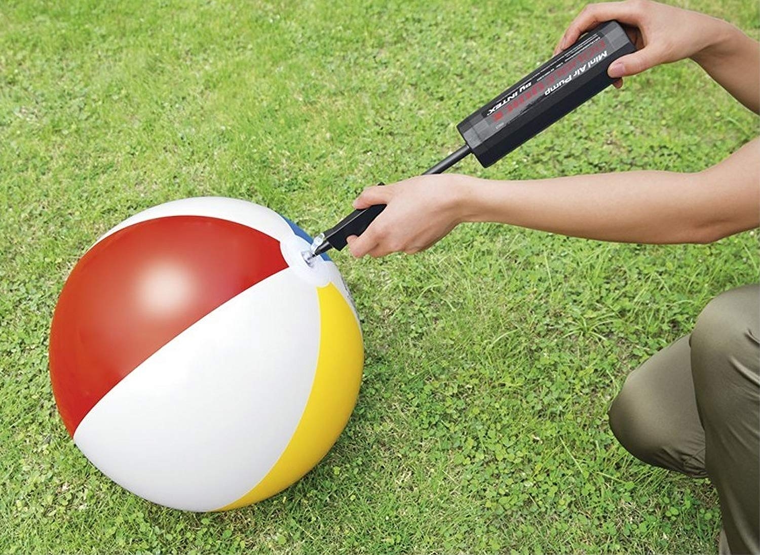 Intex Double Quick Mini Hand Air Pump - Image 42107
