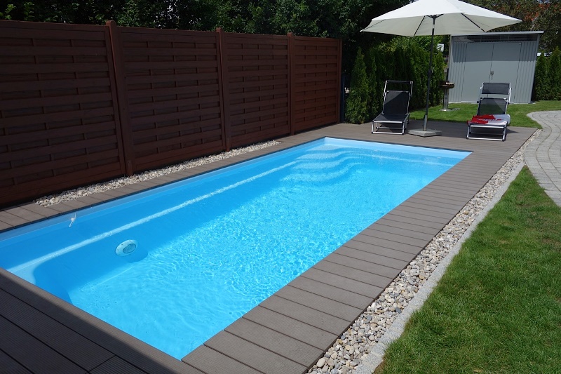 Fibreglass Pool Montecito 24'11" x 10' Complete Kit (Metallic Finish) - Image 41689