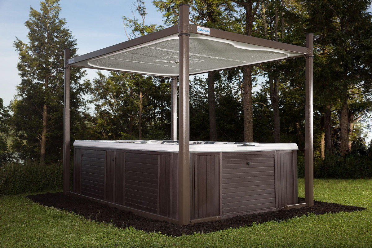 Automated Hot Tub Cover Gazebo | 11ft x 8ft | Covana Evolution - Image 182657
