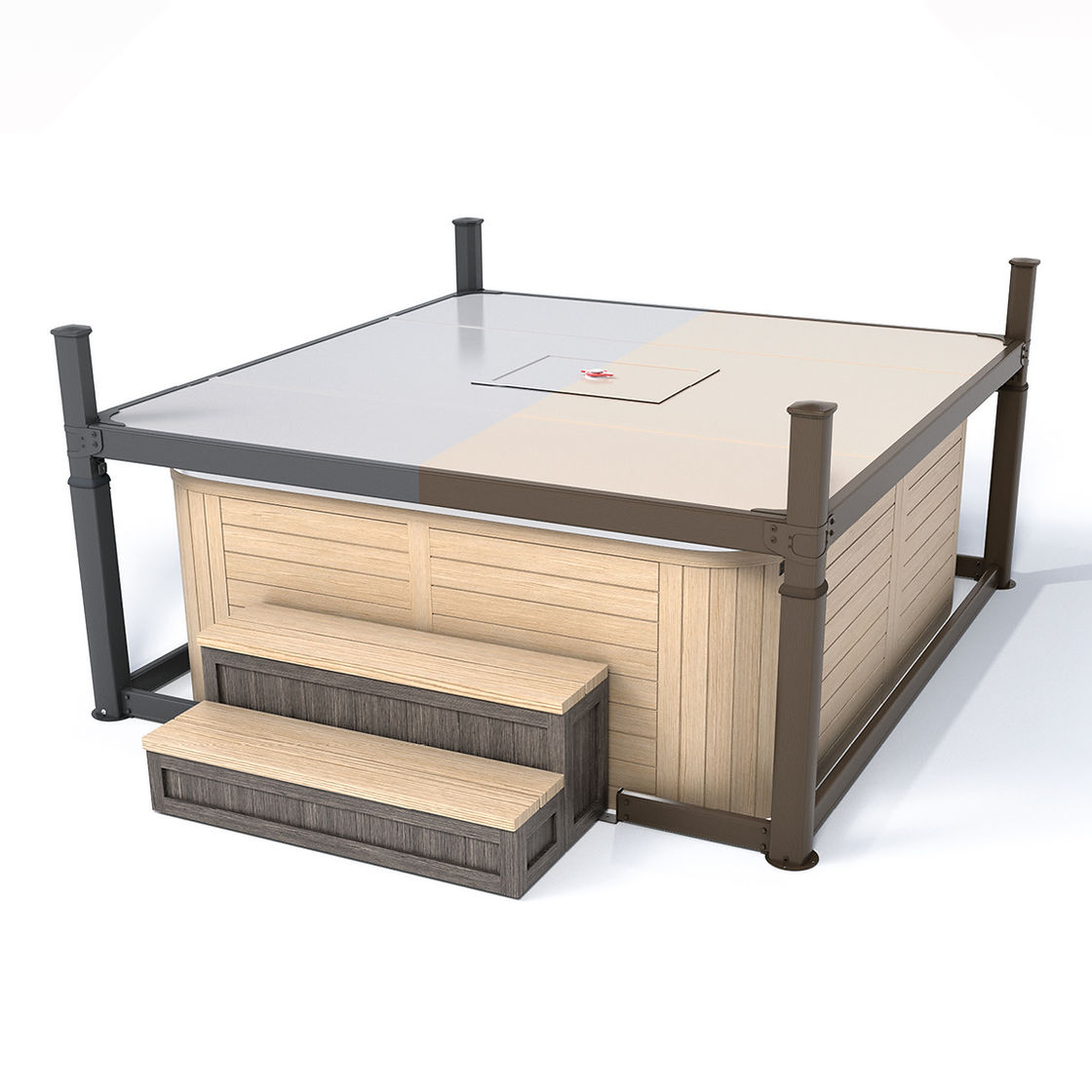 Automated Hot Tub Cover Gazebo | 10ft x 8ft | Covana Evolution - Image 182637