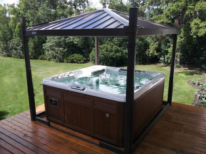 Automated Hot Tub Cover Gazebo | 7ft to 8ft | Covana Oasis - Image 32118