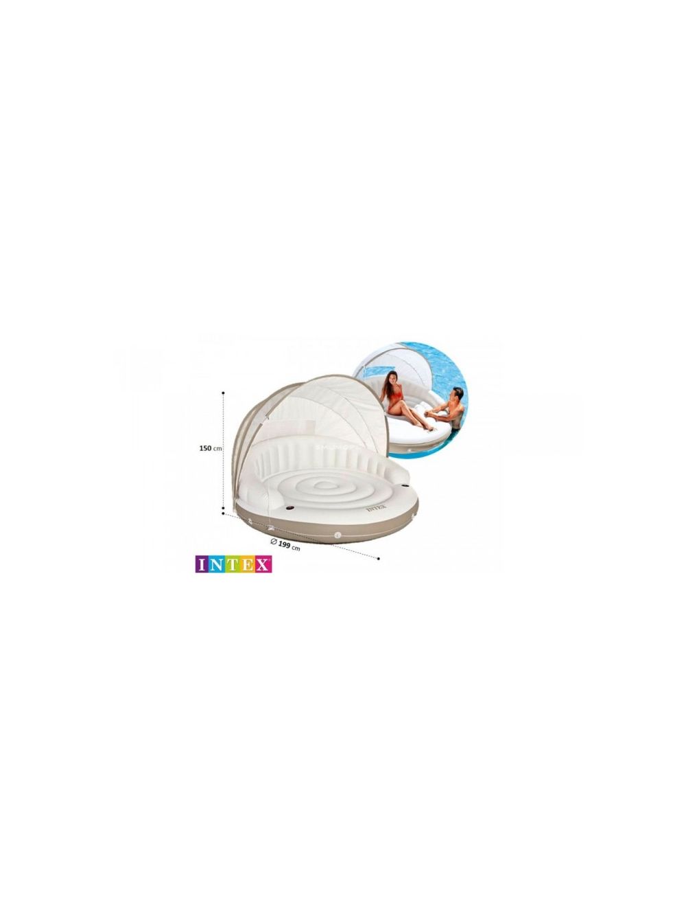 intex inflatable canopy
