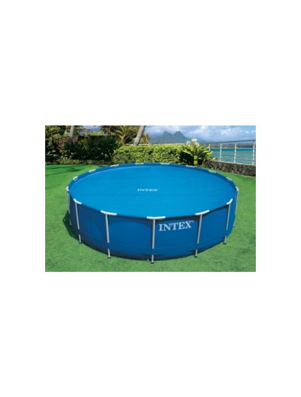 Intex Solar Cover for 16ft (4.88m) Easy Set & Frame Pools - Round - 160  Micron - Pool Pro