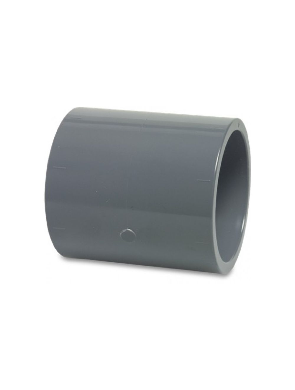 Mega Socket PVC-U 63 mm Glue Socket 16bar Grey - Pool Pro