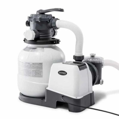 Intex 2,100 gal/h Sand Filter Pump for pools up to 6,616 gal