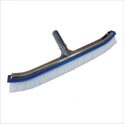 Pool Curved Wall Brush with Aluminium Back (18")