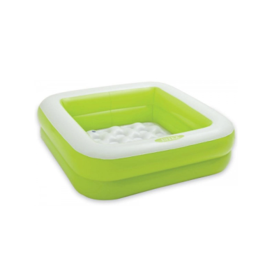 Intex Inflatable Play Box Pool - Green (1 - 3 Years)