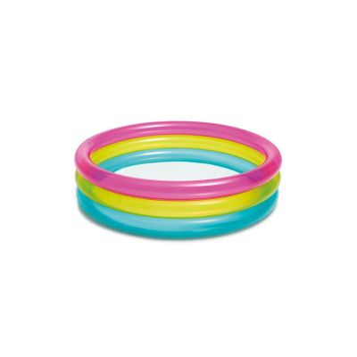 Intex Inflatable Rainbow Baby Pool 34" (1 - 3 Years)