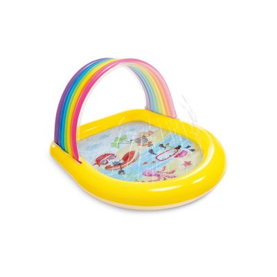 Intex 57156 5ft x 4ft x 3ft Rainbow Arch Spray Pool Oval (2 Plus Years) 