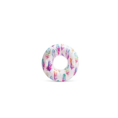 Intex Inflatable Pool Float | Summer Dreams Tube – Feathers (38")