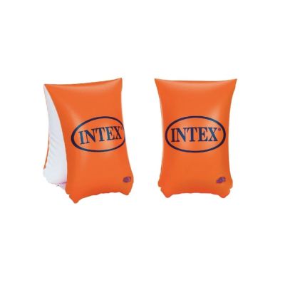 Intex Pool Inflatable Arm Band Floaties – Deluxe Large - Orange (6 - 12 Years)