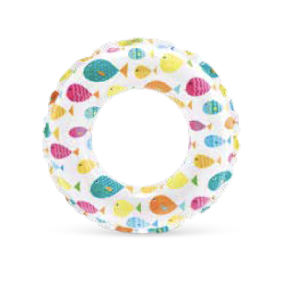 Intex Pool Inflatable Swim Ring | Happy Fish Friends (6 - 10 Years)