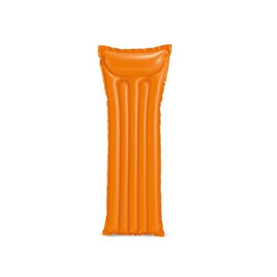 Intex Inflatable Pool Mattress | Economat Lilo - Orange (72" x 27")