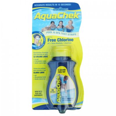 AquaChek Test Strips (Chlorine - 50 Strips)