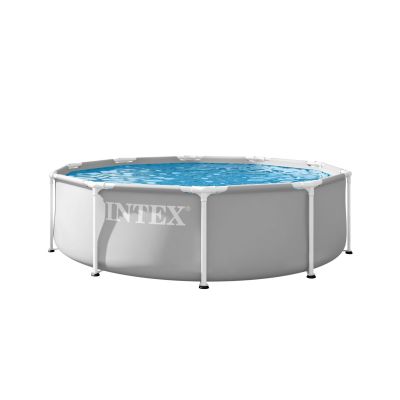 Intex 12ft x 30" Prism Frame Pool with Filter Pump – Round