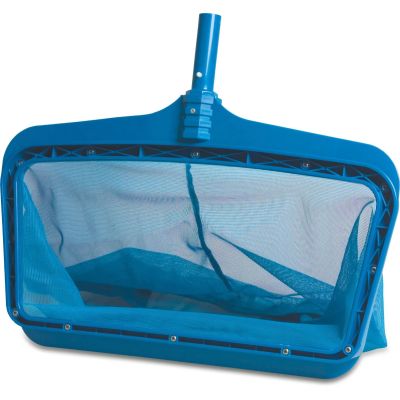 Pool Heavy Duty Plastic Blue Deep Bag Rake Net