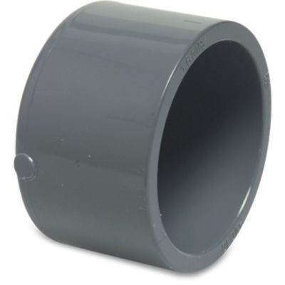 Mega Cap PVC-U 63 mm Glue Socket 16bar Grey