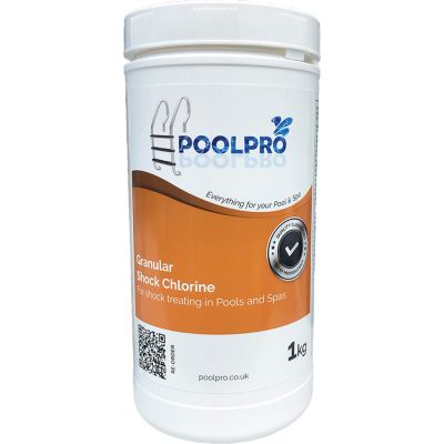 Pool and Hot Tub Chlorine Shock Granules (1 kg)