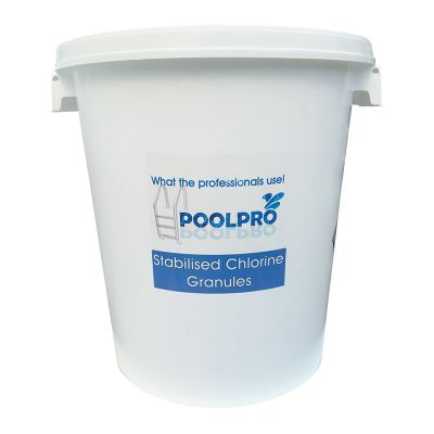 Pool and Hot Tub Stabilised Chlorine Granules (Bulk Container - 25 kg)