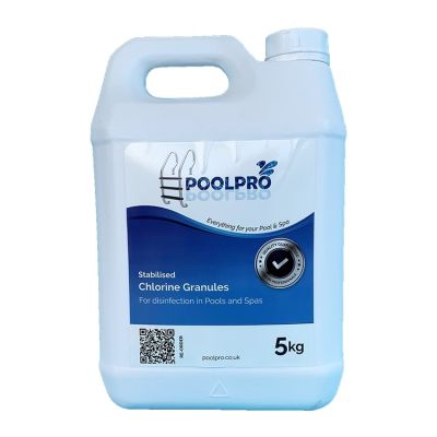 Pool and Hot Tub Stabilised Chlorine Granules (5 kg)