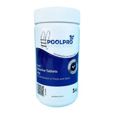 Pool and Hot Tub Mini Chlorine Tablets 20g (1 kg)
