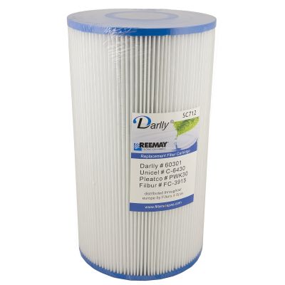 SC712 - 27cm Hot Tub Filter Cartridge for HotSpring and Hydropool Spas
