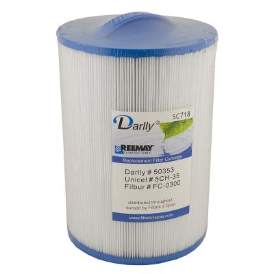 SC718 - 20cm Hot Tub Filter Cartridge for Artesian Spas and Maax Spas 