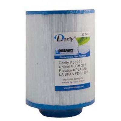 SC745 - 22cm Hot Tub Filter Cartridge for Multiple Spas