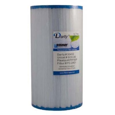 SC746 - 26cm Hot Tub Filter Cartridge for Freeflow Spas