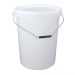 27 L Plastic Bucket with Lid and Wire Handle - Collection Only