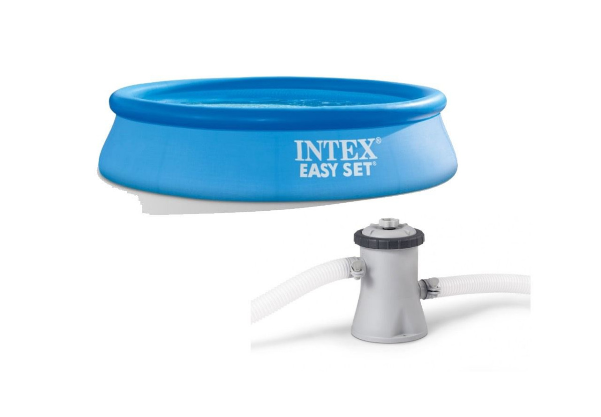 Intex 10ft x 30" Easy Set Pool with Filter Pump - Round - Image 182405